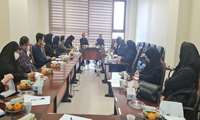 نشست هماهنگی اداره کل آموزش دانشگاه با مسئولان نظام وظیفه فرماندهی انتظامی استان